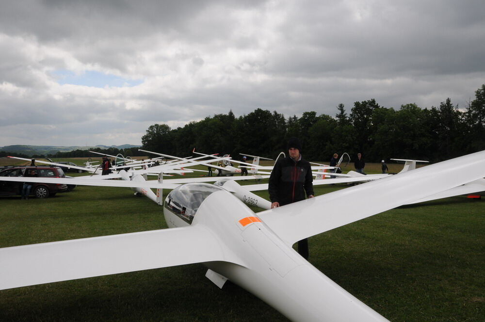 24. Farrenberg Segelflugwettbewerb 2012 Flugsportverein Mössingen