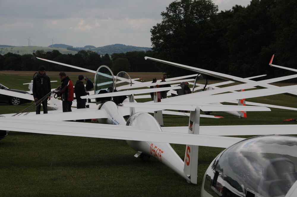 24. Farrenberg Segelflugwettbewerb 2012 Flugsportverein Mössingen