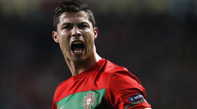 Portugals Superstar Cristiano Ronaldo »möchte immer der Beste sein«. Foto: Tiago Petinga