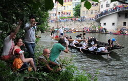 Stocherkahnrennen Tübingen 2012