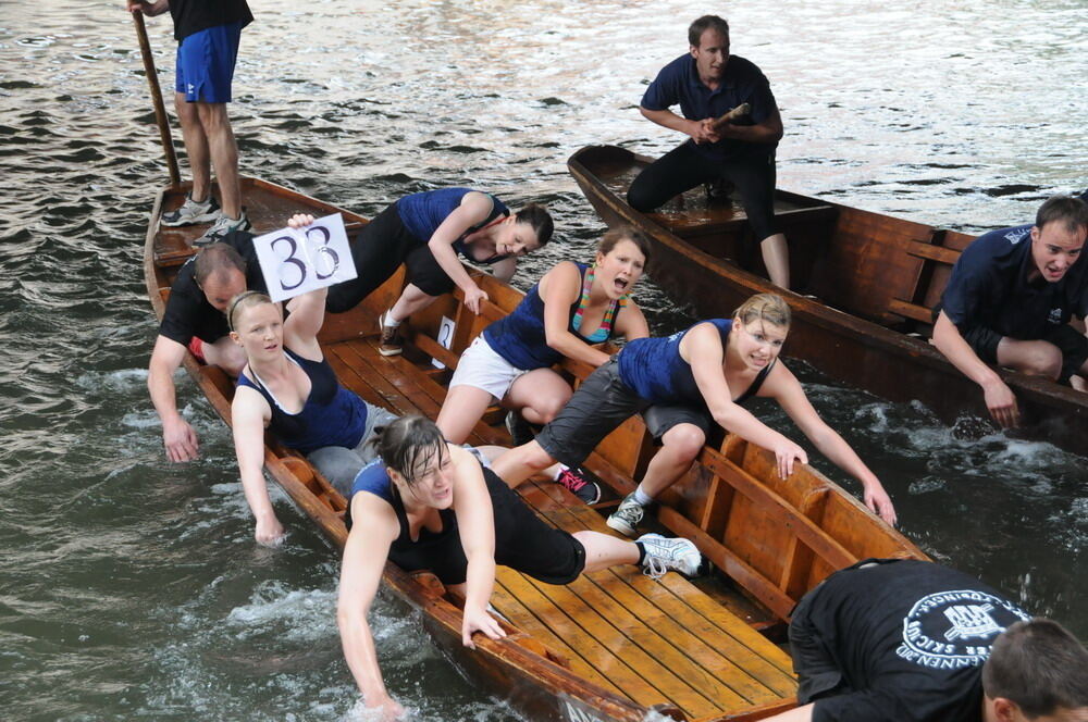 Stocherkahnrennen Tübingen 2012