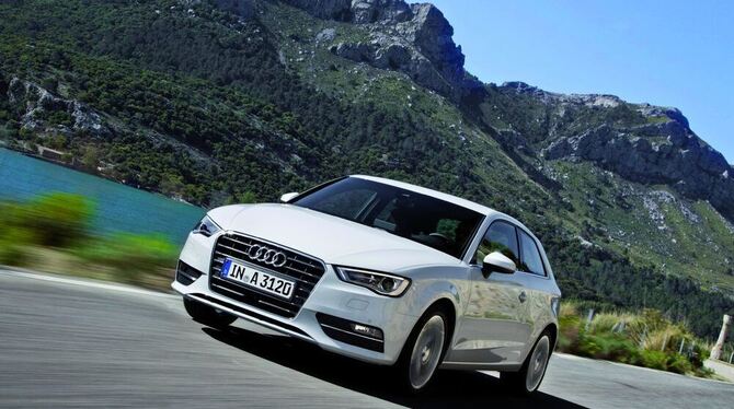 Nur dezente Design-Retuschen: Der neue A3 ist unverkennbar ein Audi.  FOTO: PR