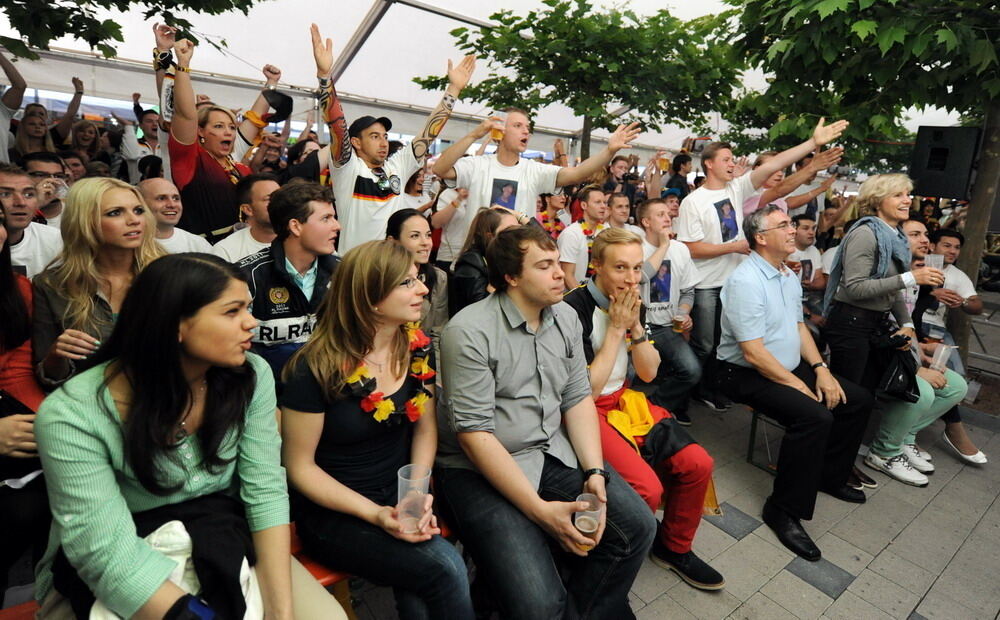 Public Viewing in Reutlingen EM 2012