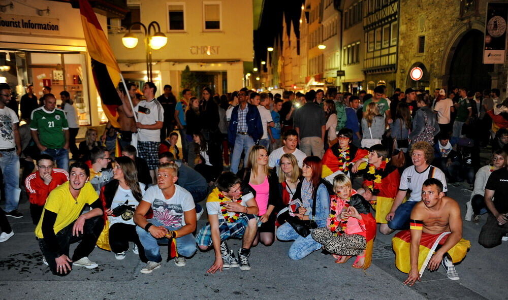 Public Viewing in Reutlingen EM 2012