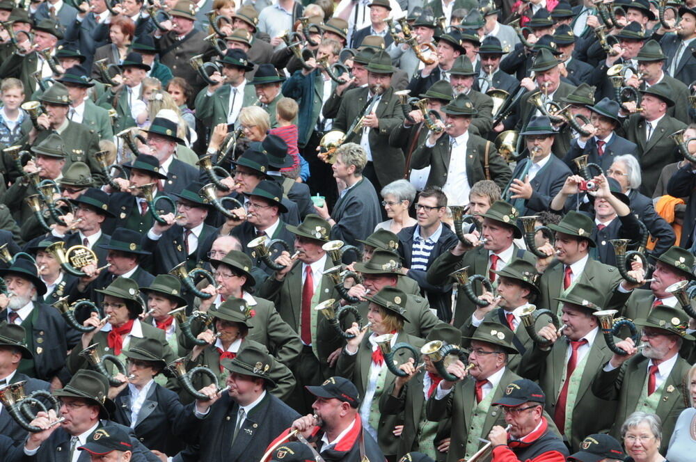 Jagdhornbläsertreffen Juni 2012