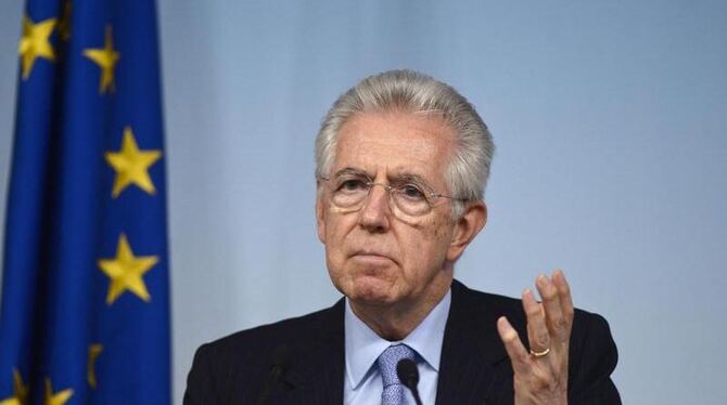 Ministerpräsident Mario Monti: "Momentan ist Italien disziplinierter als viele andere europäische Länder - und es ist auch ni