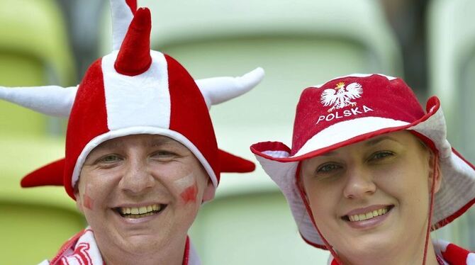 Polnische Fans. Foto:AP