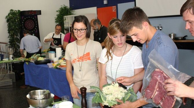 Jugendgemeinderat Reutlingen Kochduell Taste the Waste