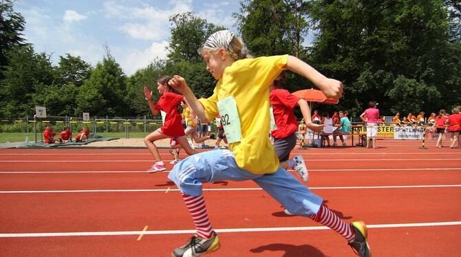 Jugend trainiert für Olympia Pliezhausen Juni 2012