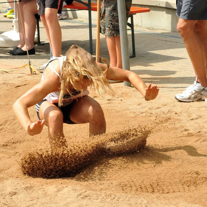 Jugend trainiert für Olympia Pliezhausen Juni 2012