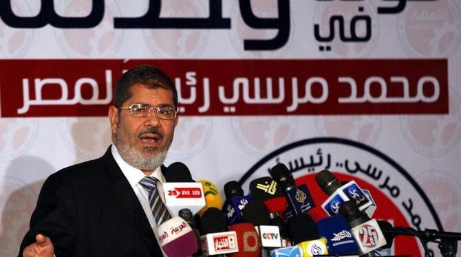 Der Islamist Mohammed Mursi ist neuer ägyptischer Präsident. Foto: str