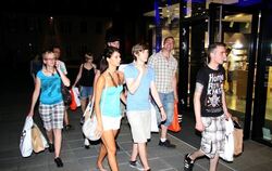 Late-Night-Shopping Metzingen Juni 2012