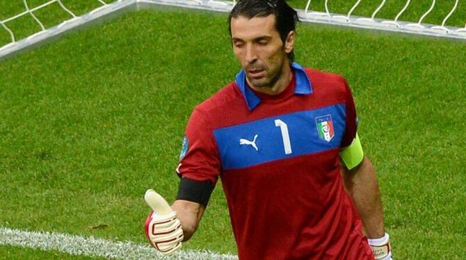 Der nächste Dino Zoff? Gianluigi Buffon. Foto: Marcus Brandt