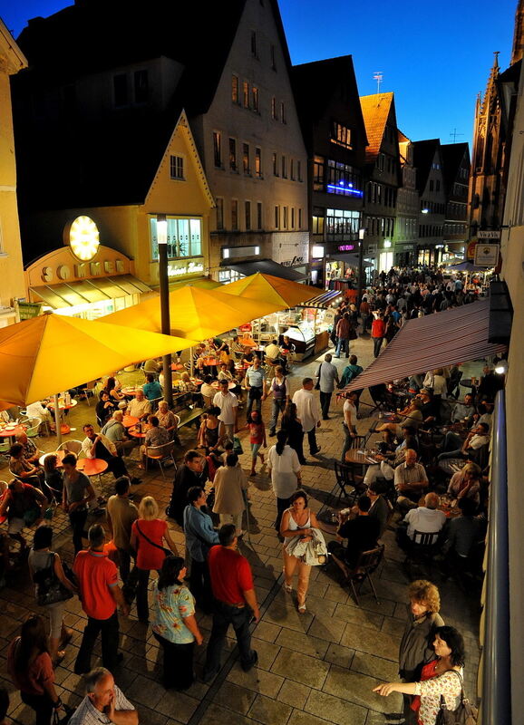 Lange Einkaufsnacht Reutlingen Juli 2012