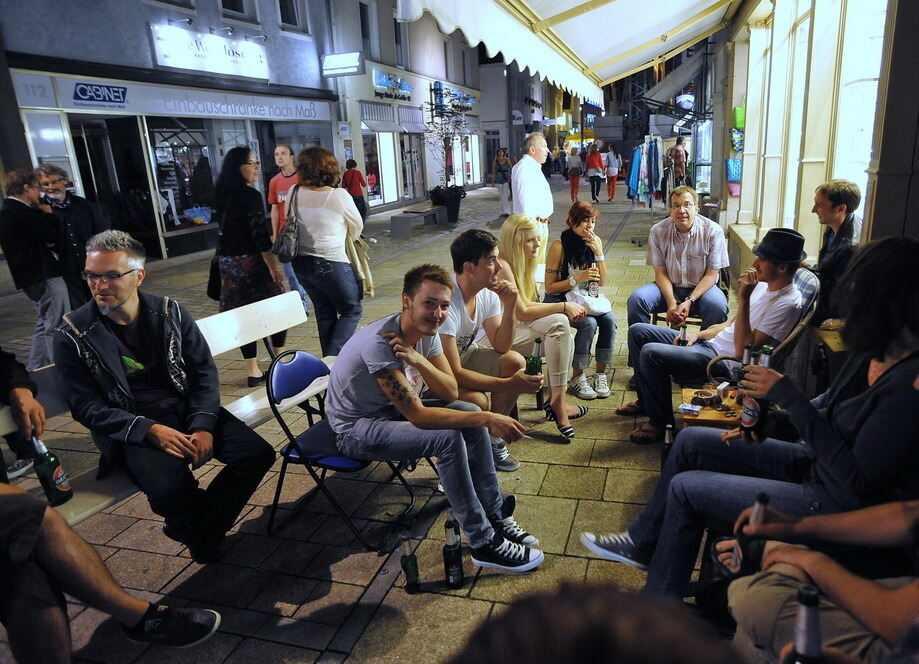 Lange Einkaufsnacht Reutlingen Juli 2012