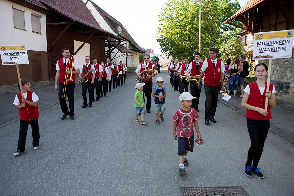 60 Jahre Musikverein Wankheim Juli 2012