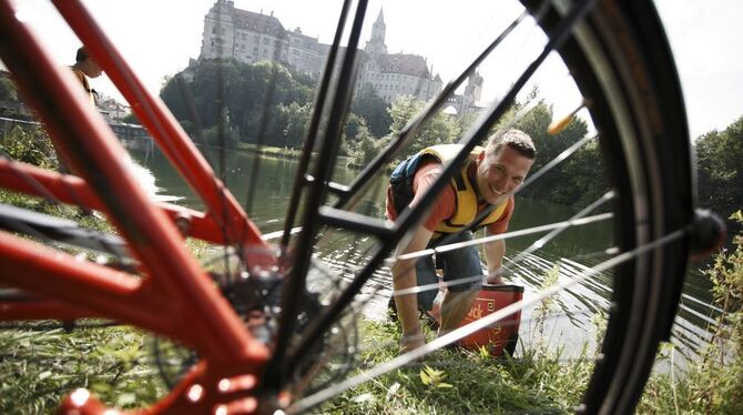 Die Radregion um die Schlossstadt Sigmaringen hat kulturell und landschaftlich viel zu bieten. FOTO: STADT SIGMARINGEN