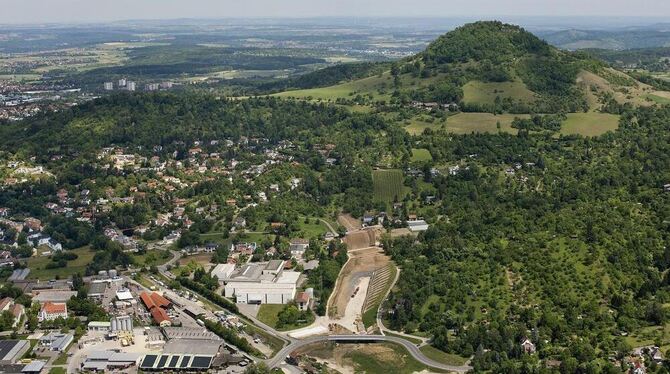 Das Südportal des Scheibengipfeltunnels. Dort laufen die Bauarbeiten. Viele andere wichtige Straßenbauvorhaben in der Region wur