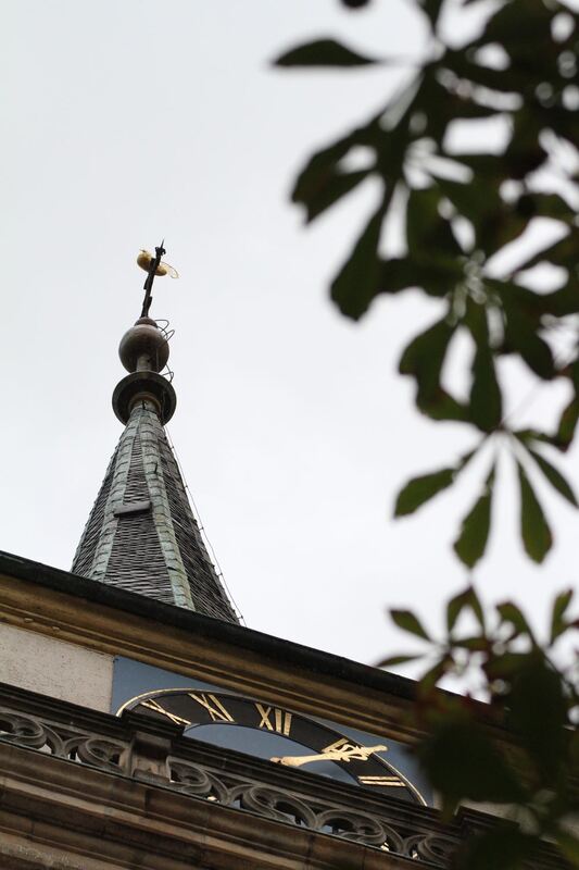 Abseilen Turm Martinskirche Metzingen Juli 2012