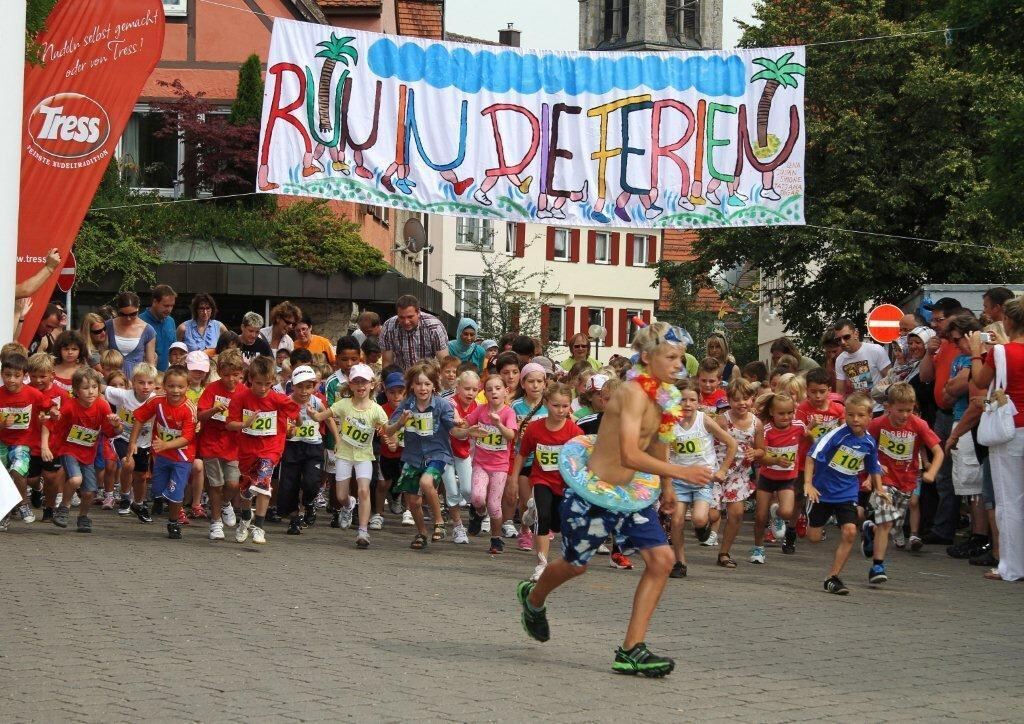 Run in die Ferien TSG Leichtathletik-Abteilung Münsingen