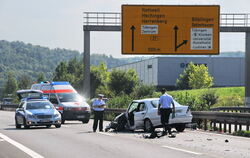 Geisterfahrerin auf der B 27 Juli 2012