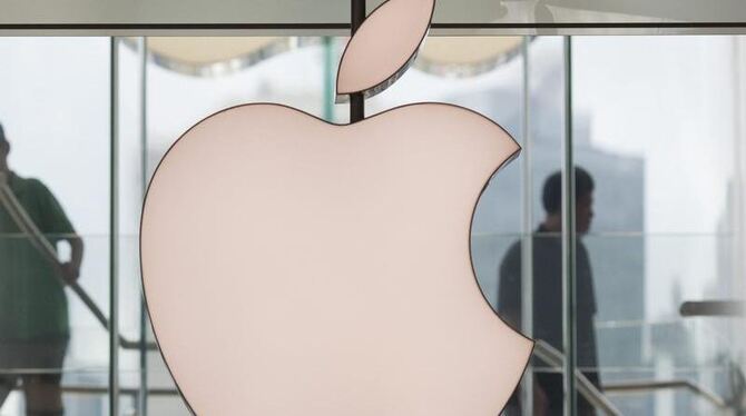 Ein Apple Store in Hong Kong, China. Foto: Jerome Favre / Archiv