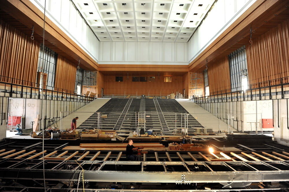 Neue Stadthalle Reutlingen Innenausbau