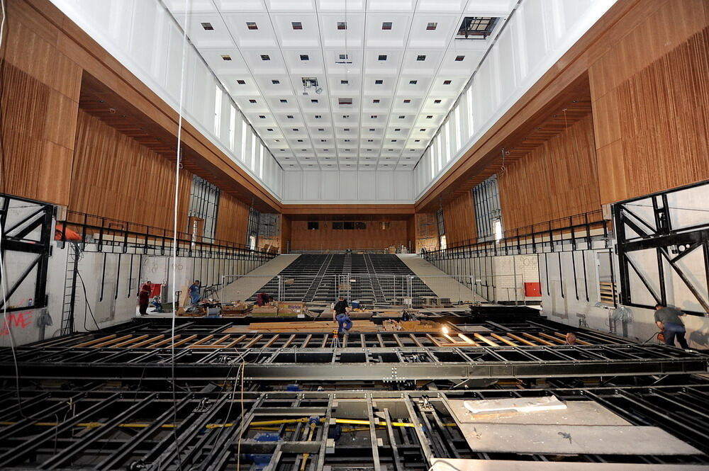 Neue Stadthalle Reutlingen Innenausbau