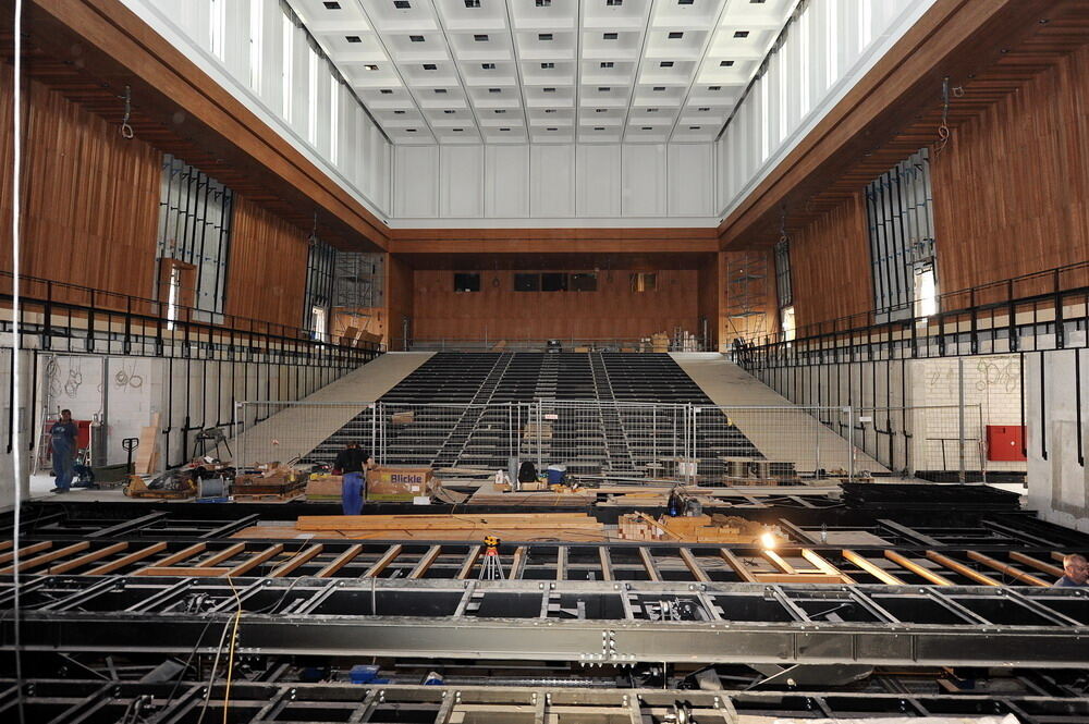 Neue Stadthalle Reutlingen Innenausbau