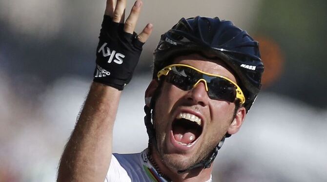 Gilt als Exzentriker: Der britische Radprofi  Mark Cavendish. Foto:AP