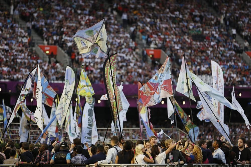 Eröffnungsfeier Olympische Sommerspiele London 2012