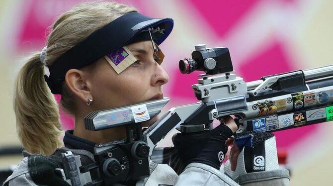 Beate Gauss und ihre Kollegin Jessica Mager haben das Finale klar verpasst. Foto: Geoff Caddick