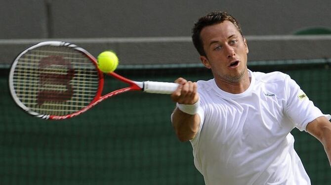 Philipp Kohlschreiber wird nicht in London aufschlagen. Foto: Facundo Arrizabalaga