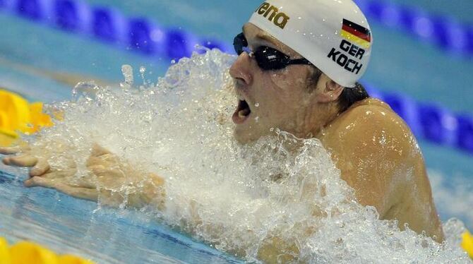 Marco Koch erreichte über 200 Meter Brust das Halbfinale. Foto: Marius Becker