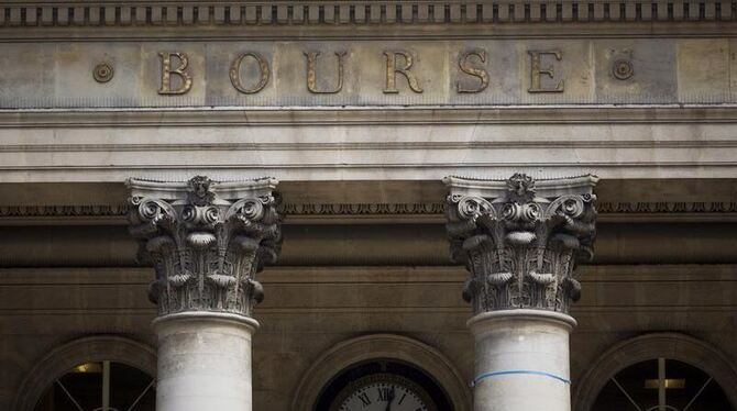 Die Börse in Paris: Beim Kauf zahlreicher französischer Aktien wird ab jetzt eine Finanztransaktionssteuer fällig. Foto: Ian