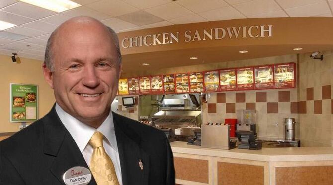 US-Unternehmer Dan Cathy, Chef der Fastfood-Kette »Chick-fil-A« löste mit Aussagen zur Schwulen-Ehe eine Kontroverse aus. Er