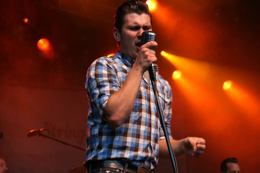 The Baseballs auf dem Killesberg. Foto: Hailfinger