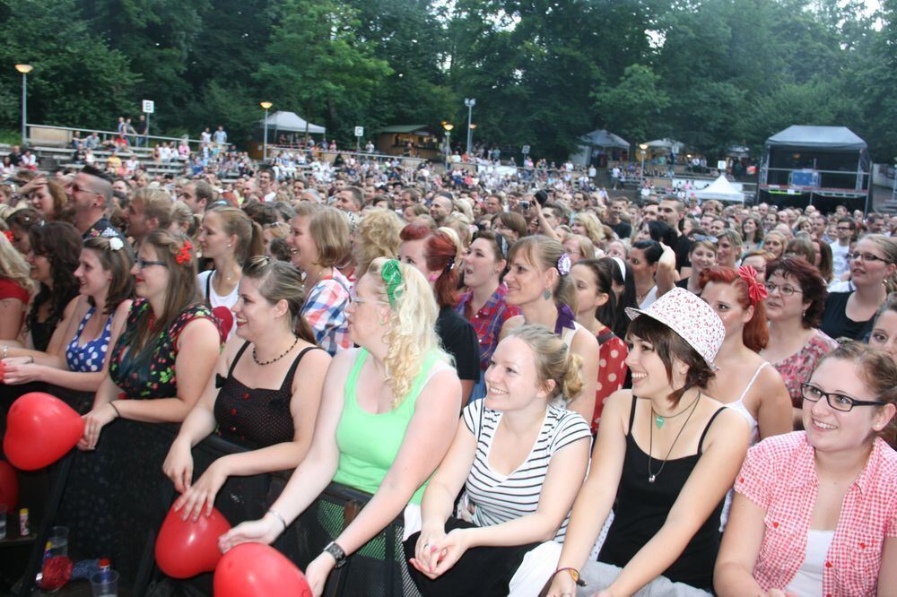 The Baseballs auf dem Killesberg. Foto: Hailfinger