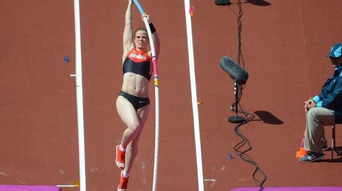 Silke Spiegelburg will eine olympische Medaille gewinnen. Foto: Bernd Thissen