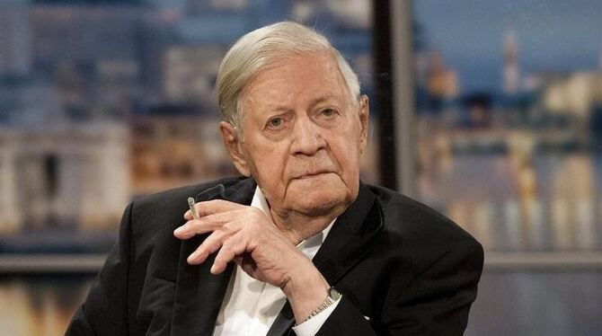 Altkanzler Helmut Schmidt: »Glück ist ein relativer Begriff«. Foto: WDR/Max Kohr