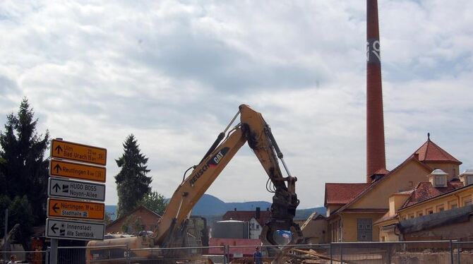 Freier Blick aufs G-&-V-Gelände.