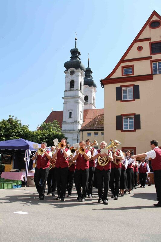 Einweihung Ortskern Zwiefalten August 2012