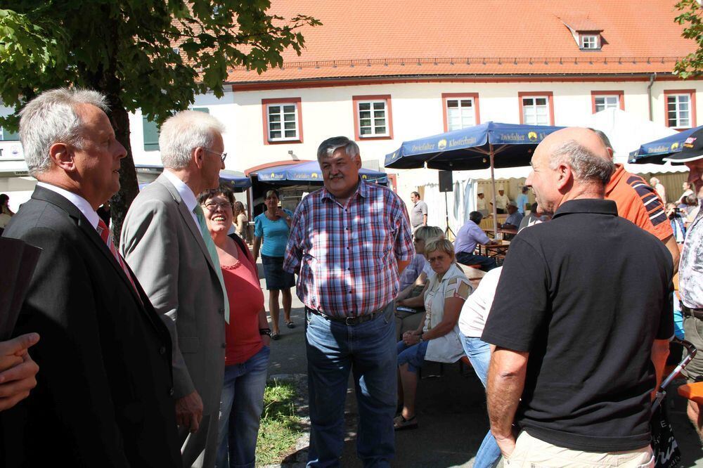 Einweihung Ortskern Zwiefalten August 2012