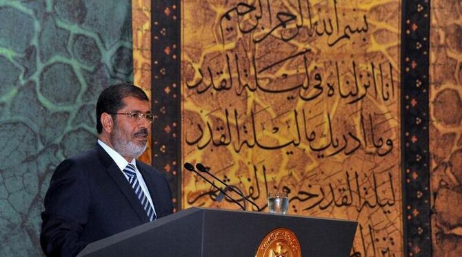 Ägyptens Präsident Mursi hat überraschend die Militärführung in den Ruhestand versetzt. Foto: Egyptian Presidency