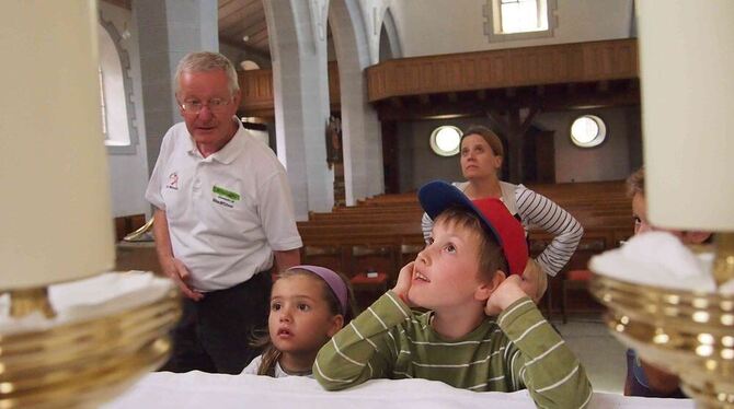 Stadtführungen sind langweilig? Ganz bestimmt nicht, wenn Siegfried Hahn mit seinen Kindergruppen loszieht und von den spannende