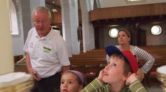 Stadtführungen sind langweilig? Ganz bestimmt nicht, wenn Siegfried Hahn mit seinen Kindergruppen loszieht und von den spannends