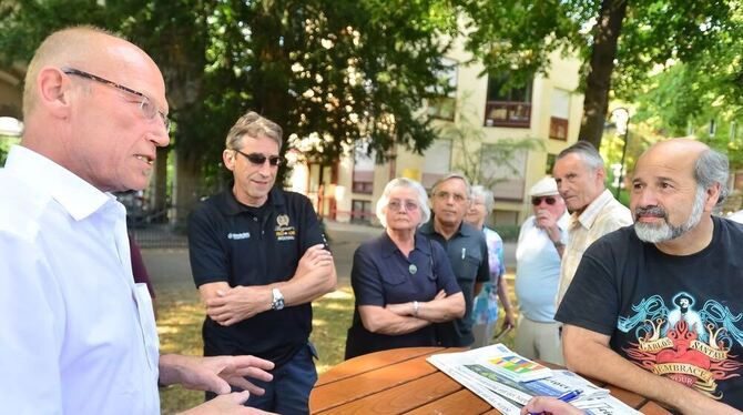 Sachlich, aber engagiert diskutierten am Mittwoch rund 50 Besucher des GEA-Lokaltermins in der Planie. Eingeladen hatte die Loka