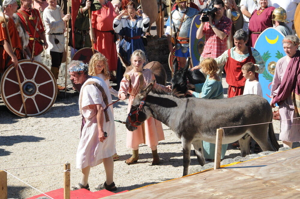 Römerfest in Hechingen-Stein August 2012