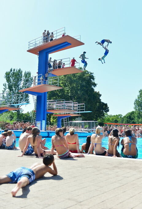 Freibad Reutlingen August 2012