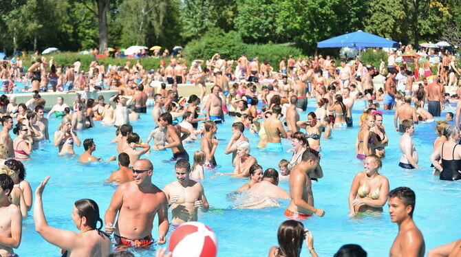 Freibad Reutlingen August 2012